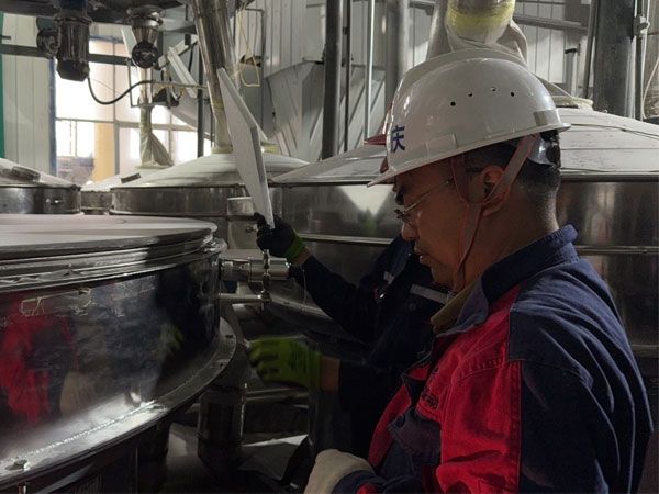 超声波振动筛用户现场