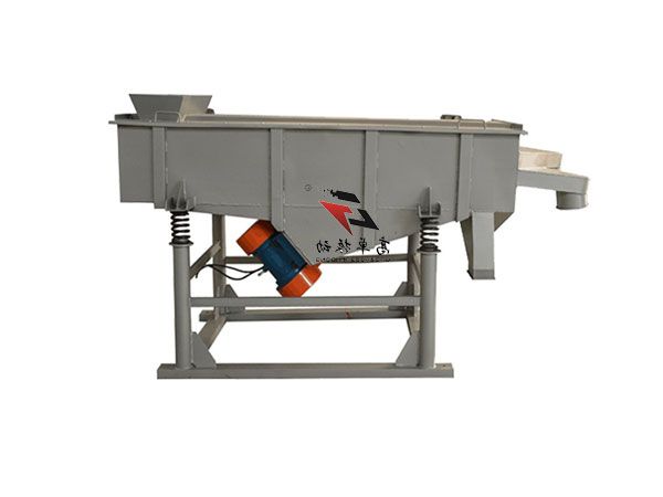 有弹跳球的直线筛的特点