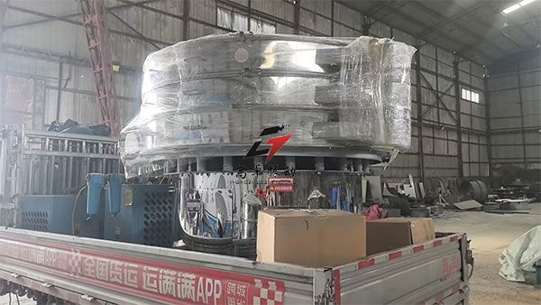 江苏张老板定制的双层全不锈钢旋振筛今日发货